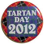 2012 Tartan Day pin